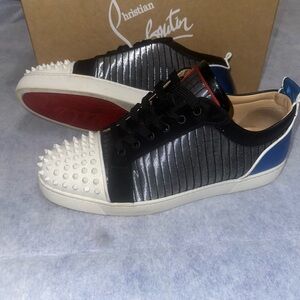 Christian Louboutin Louis Junior Spikes Orlando Low Top Sneakers